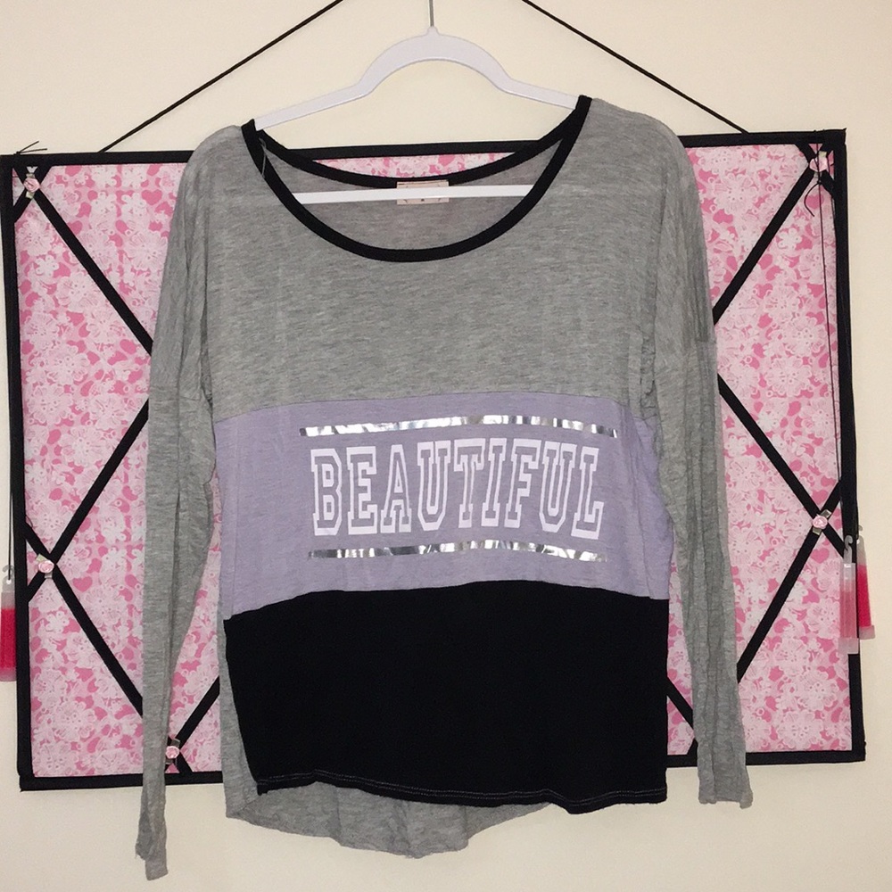 Gemstone long sleeve shirt